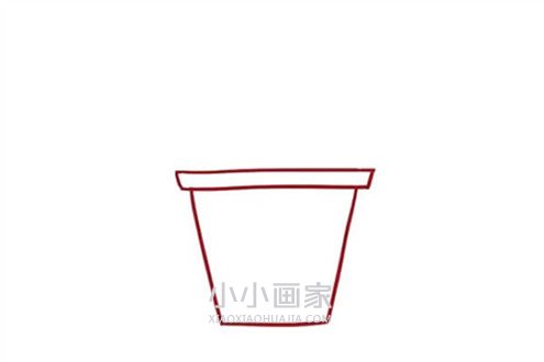 樱桃冰激凌简笔画画法图片步骤步骤2