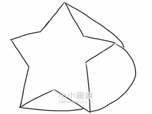 简单杨桃花简笔画画法图片步骤步骤5
