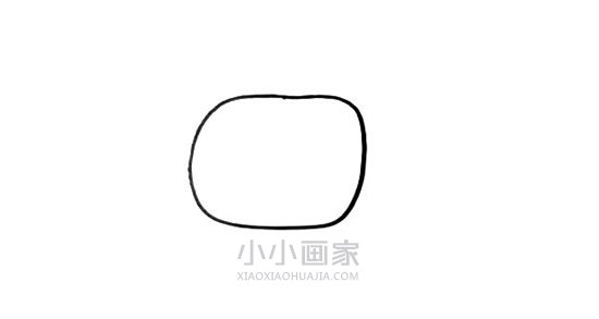 南瓜怪人简笔画画法图片步骤步骤2