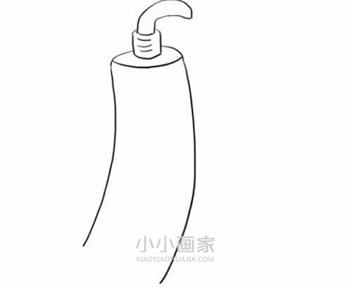卡通牙膏牙刷简笔画画法图片步骤步骤2