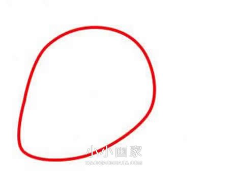 卡通小犀牛简笔画画法图片步骤步骤2