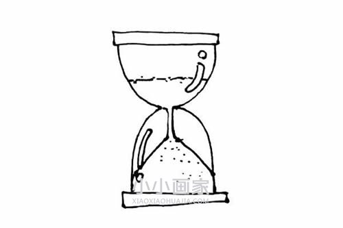 彩色沙漏简笔画画法图片步骤步骤7