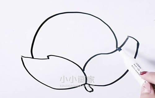 简单荔枝简笔画画法图片步骤步骤4