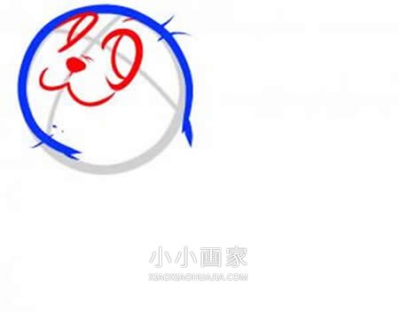 可爱小海象简笔画画法图片步骤步骤4