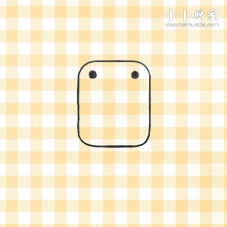 可爱多魔君简笔画画法图片步骤步骤3