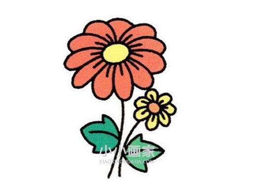 儿童清明节简笔画画法图片步骤步骤11