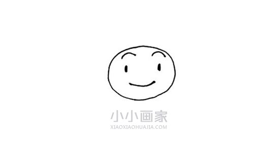 可爱卡通蜜蜂简笔画画法图片步骤步骤3