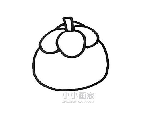 彩色山竹简笔画画法图片步骤步骤5