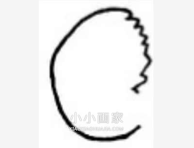 拿粉笔上课的老师简笔画画法图片步骤步骤3