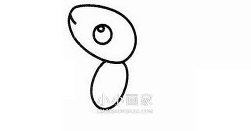 简单小蚂蚁简笔画画法图片步骤步骤2