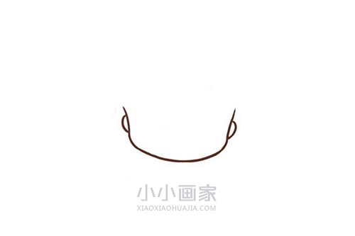 惊喜表情樱桃小丸子简笔画画法图片步骤步骤2