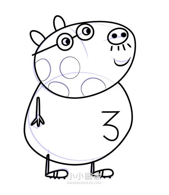 绘本故事小马佩德罗爸爸简笔画画法图片步骤