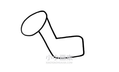 漂亮卡通小马驹简笔画画法图片步骤步骤3