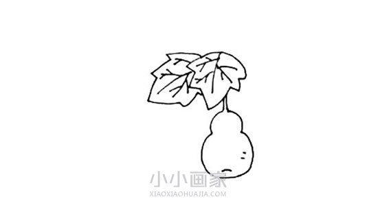 可爱葫芦简笔画画法图片步骤步骤4