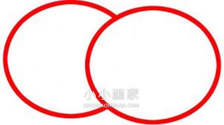 彩色卡通猕猴桃简笔画画法图片步骤步骤2