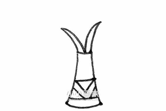 美丽花瓶简笔画画法图片步骤步骤5