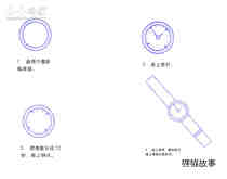 圆形手表简笔画画法图片步骤步骤2