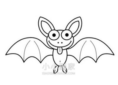 绘本故事万圣节可爱卡通简笔画画法图片步骤