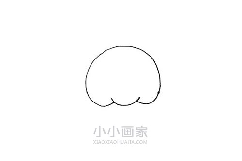 卡通流氓兔简笔画画法图片步骤步骤2