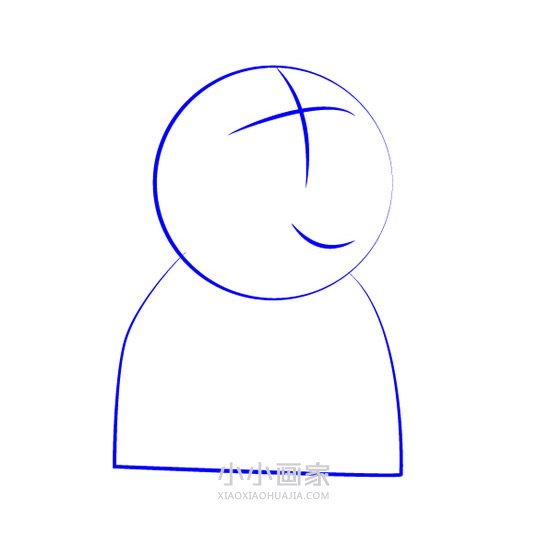 小象爱米丽的妈妈简笔画画法图片步骤步骤2