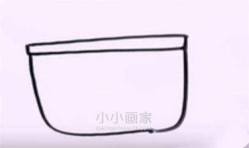 仙人掌盆栽简笔画画法图片步骤步骤2