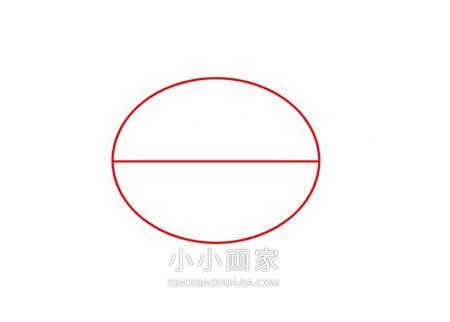 可爱小扁鱼简笔画画法图片步骤步骤2