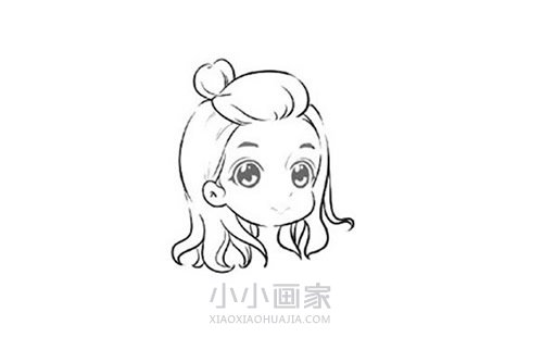 颖宝简笔画画法图片步骤步骤5