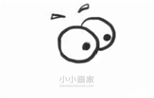 搞笑恐龙简笔画画法图片步骤步骤2