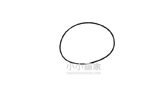 彩色斑马左伊简笔画画法图片步骤步骤2