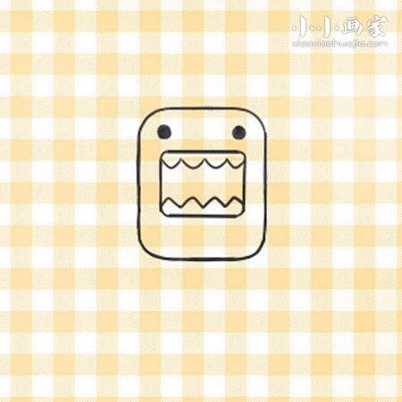 可爱多魔君简笔画画法图片步骤步骤5