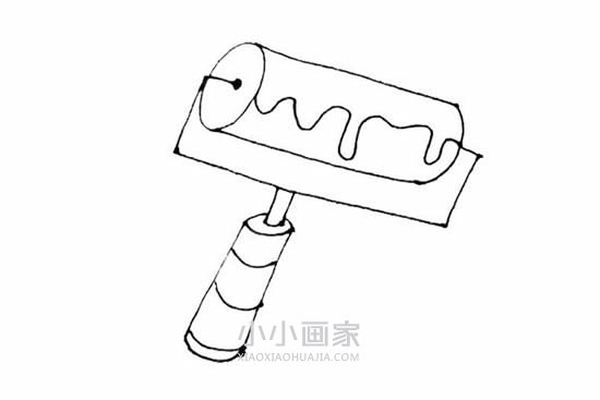 墙刷简笔画画法图片步骤步骤7