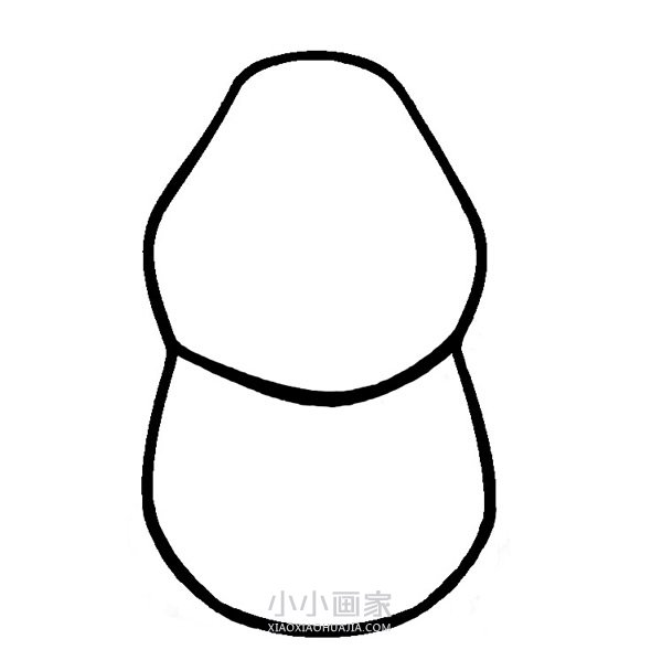 吃饼干的土拨鼠简笔画画法图片步骤步骤2