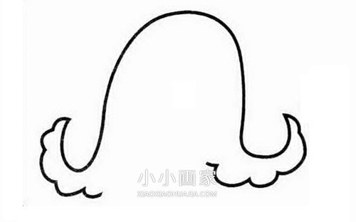 坏坏章鱼简笔画画法图片步骤步骤2