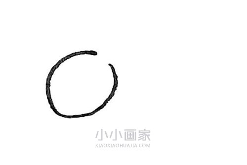 小白兔简笔画画法图片步骤步骤2