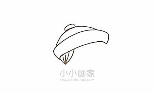 僵小鱼简笔画画法图片步骤步骤3