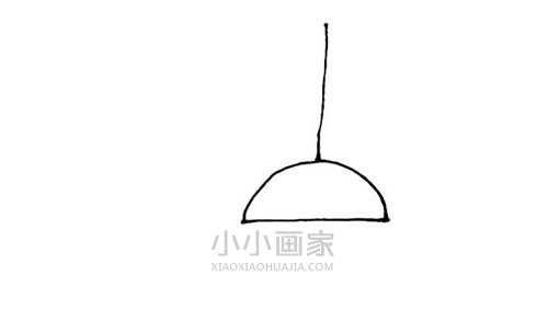 发光的吊灯简笔画画法图片步骤步骤3