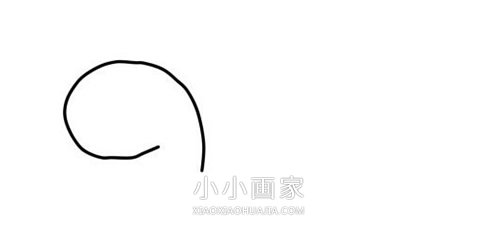 卡通小兔子Rabbit简笔画画法图片步骤步骤2