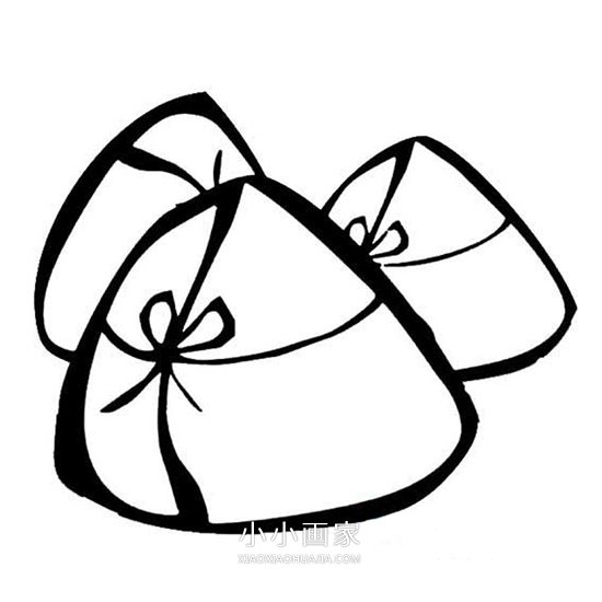 端午节简笔画画法图片步骤步骤5