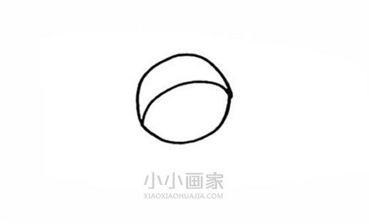 可爱小奶牛简笔画画法图片步骤步骤2