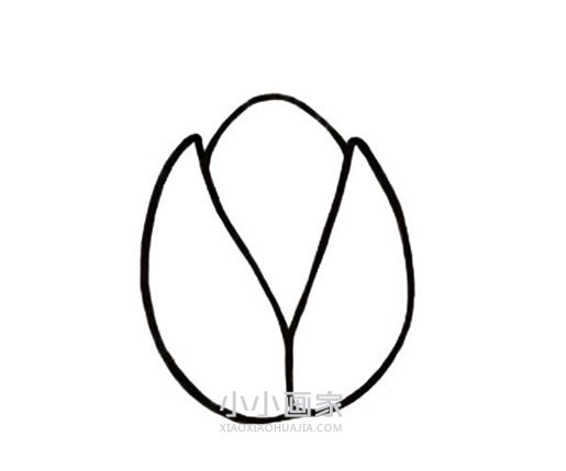 卡通开心果简笔画画法图片步骤步骤4