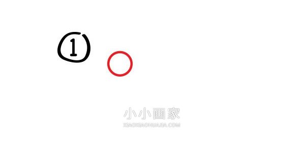 飞起的鹦鹉简笔画画法图片步骤步骤2