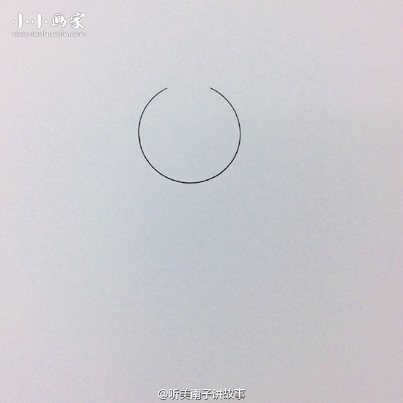 彩色的漂亮灰姑娘简笔画画法图片步骤步骤2