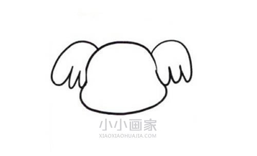 树上的考拉简笔画画法图片步骤步骤3