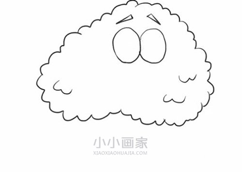 卡通大树简笔画画法图片步骤步骤4