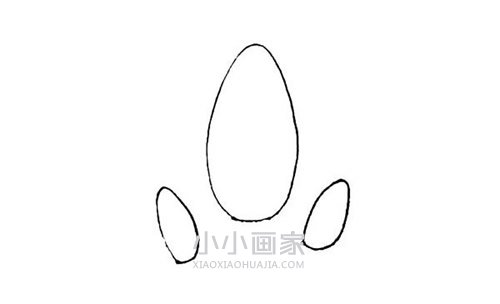 升空的宇宙飞船简笔画画法图片步骤步骤3