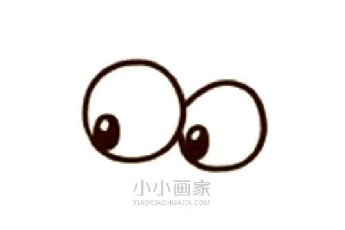 卡通小马简笔画画法图片步骤步骤3