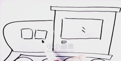 简单火车头简笔画画法图片步骤步骤5