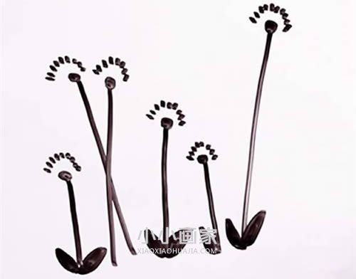 绘本故事简单蒲公英简笔画画法图片步骤