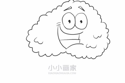 卡通大树简笔画画法图片步骤步骤5