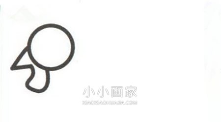 感恩节火鸡简笔画画法图片步骤步骤2